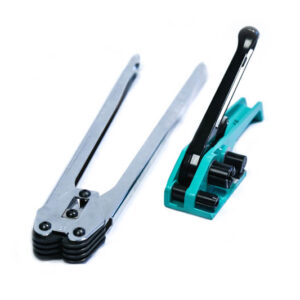 MAQUINAS MANUALES TENSIONADORA Y GRAPADORA ZUNCHO PET (POLYESTER)